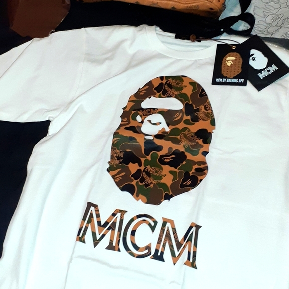 bape mcm t shirt